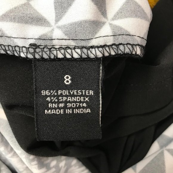 JBS Geometric Print Shift Dress 8 - Picture 4 of 6